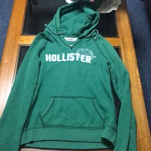 Green Hollister hoodie